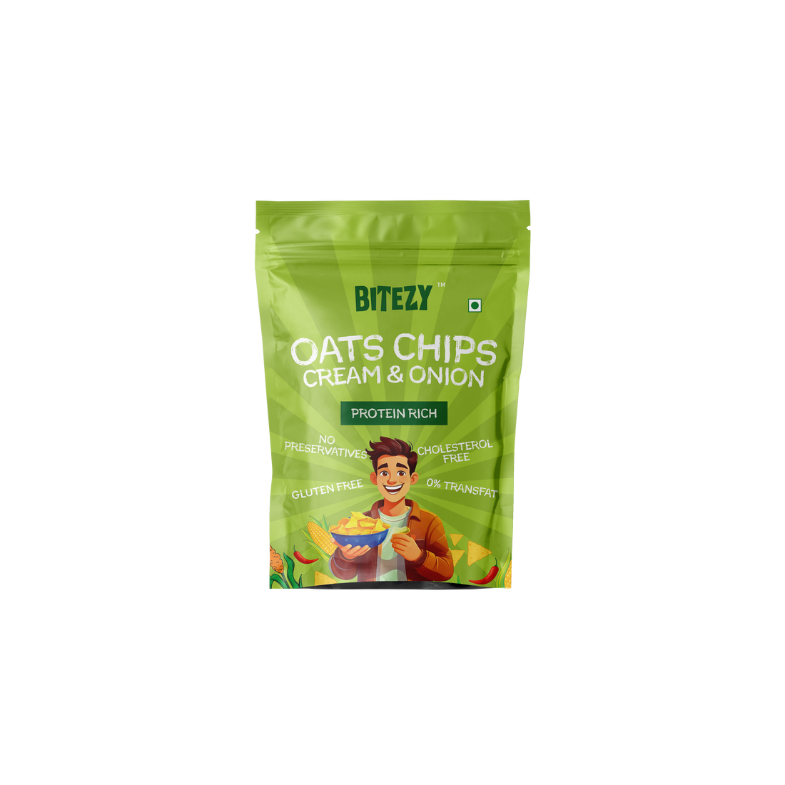Oats Chips Cream & Onion